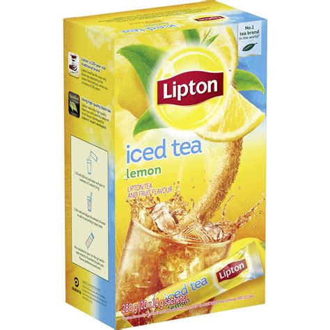Lipton Iced Tea Lemon 20 Pack Woolworths