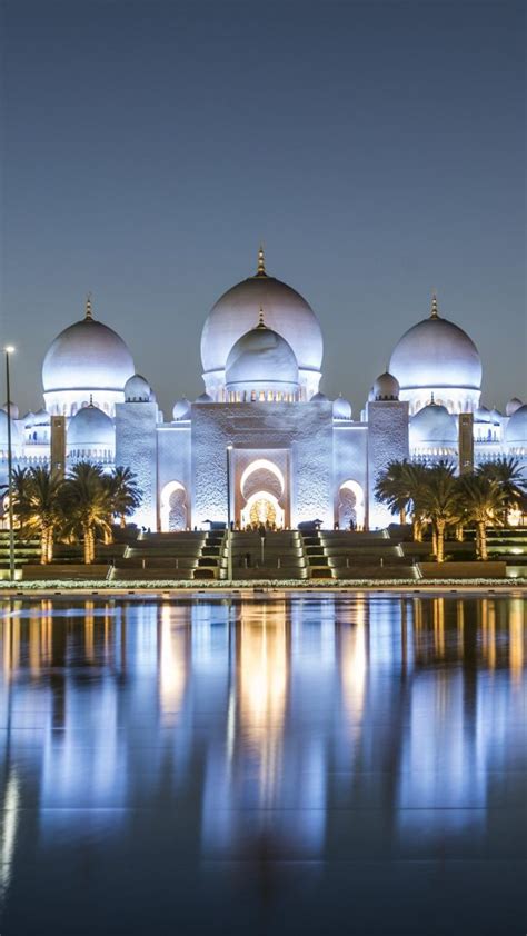 Wallpaper Sheikh Zayed Mosque Abu Dhabi 4k Architecture 16650