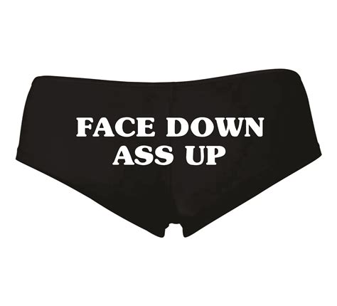 FACE DOWN ASS UP Booty Shorts CASAS Online Store Powered By