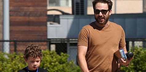 Charlie Day And His 5 Year Old Son Russell Are Twins