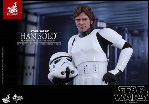 Star Wars Hot Toys Shows Off Han Solo Stormtrooper Disguise Figure