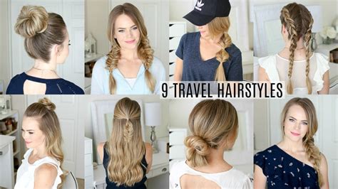 9 Easy Travel Hairstyles Missy Sue