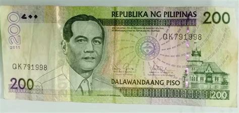 Old Philippines 200 Peso Bill Authentic Lazada Ph