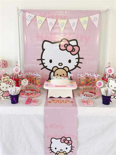 Hello Kitty Birthday Party Ideas Photo 6 Of 10 Catch My Party