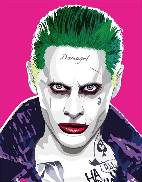 Joker Jared Leto On Behance Joker Drawings Joker Art Joker Artwork