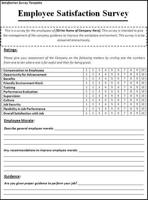 Customer Satisfaction Survey Templates And Examples