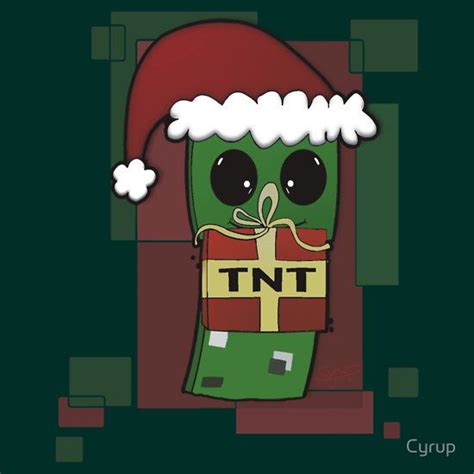 Minecraft Christmas Creeper By Cyrup Ipad 4 Ipad Case Minecraft