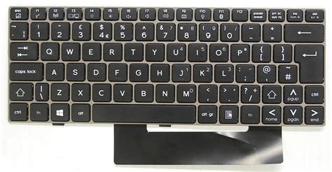 Advent Tacto Laptop Uk English Layout Keyboard D0k V6378g Grey