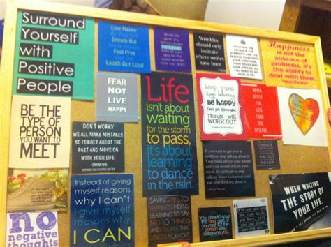 Vision Board Office Motivation Creativity Inspiration And