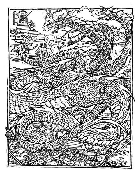 Feel free to print and color from the best 39+ complex dragon coloring pages at getcolorings.com. Detailed Dragon Coloring Pages - Coloring Home