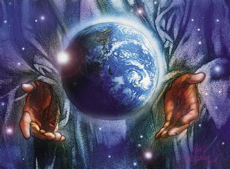 God Holding The World In His Hands Photos And Clip Art Pictures