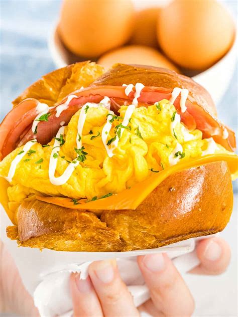 Korean Egg Drop Sandwich Breakfast Egg Sandwich 2022