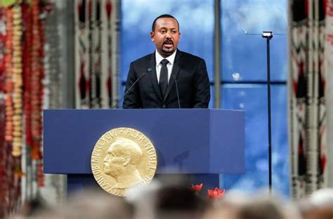 It is always a risk when they promote somebody, and they cannot predict what is going to happen in the future. Nobel winner Abiy says 'hell' of war fueled desire for ...