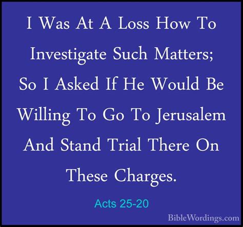 Acts 25 Holy Bible English