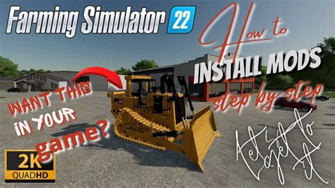 Farming Simulator 22 How To Install Mods From 3rd Party Sites And The