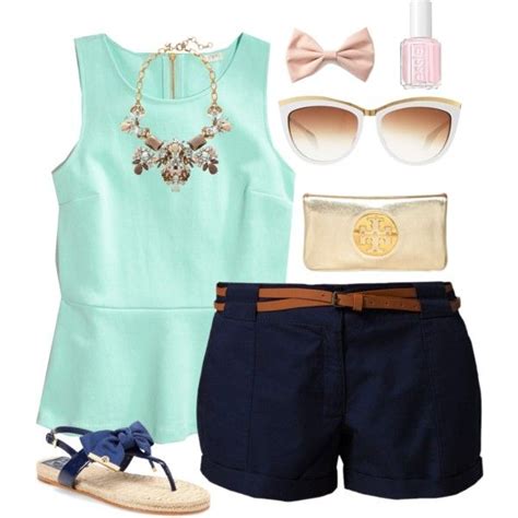 Preppy Summer Outfit Style Pinterest