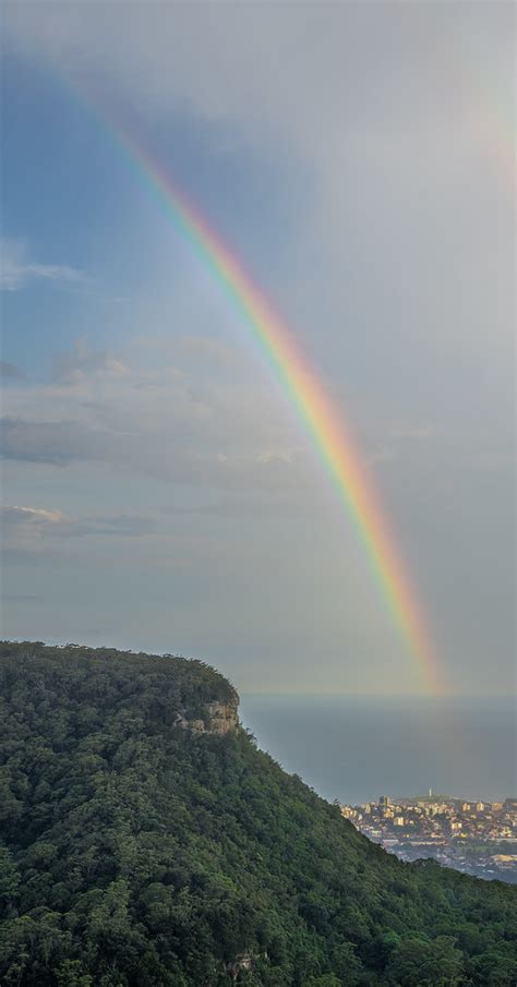 Rainbow Over Wollongong New South Wales Australia Taken Flickr