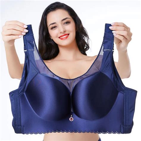 Sexy Women Bra Plus Size D Cup Seamless Push Up Bra Brassiere Full Cup
