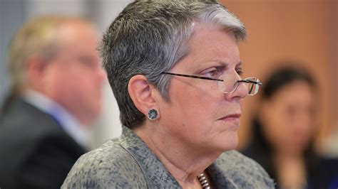 Uc President Janet Napolitano Admonished By Uc Regents For Approval Of