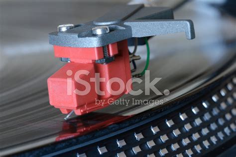 Phonograph Tonearm Cartridge Closeup Stock Photo Royalty Free