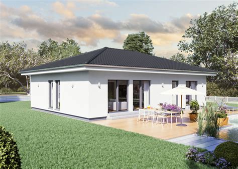 Massa haus ist der marktführer für ausbauhäuser und macht bereits seit über 40 jahren bauherren. ComfortStyle 11.01 W Bungalow - Fertighaus bauen mit massa ...