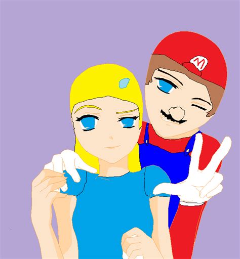 Mario And Shirlley By Nyansonia On Deviantart