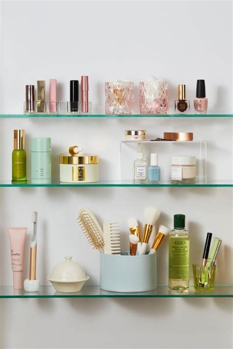 This wall shelf is the perfect organizer for a bathroom. 12 Bathroom Shelf Ideas - Best Bathroom Shelving Ideas