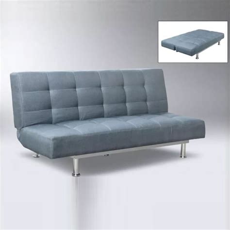 Wls Sb203 Grey Grey With Steel Base Structure Sofa Bed