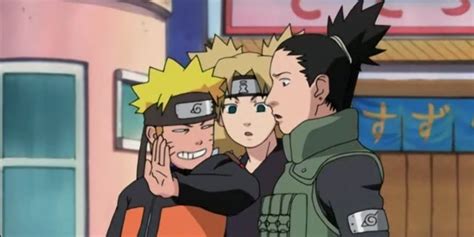 Naruto Shikamaru And Temari Kiss