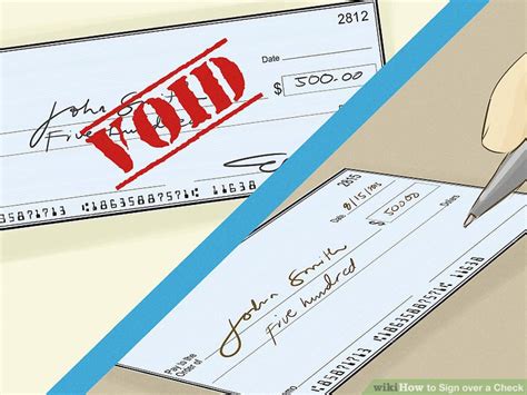 The pictures really helped me to understand how to sign over a check to someone else to cash.. more. How to Sign over a Check: 12 Steps (with Pictures) - wikiHow