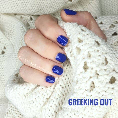 Bright Blue Nail Polish Strips From Color Street Color Street Nails