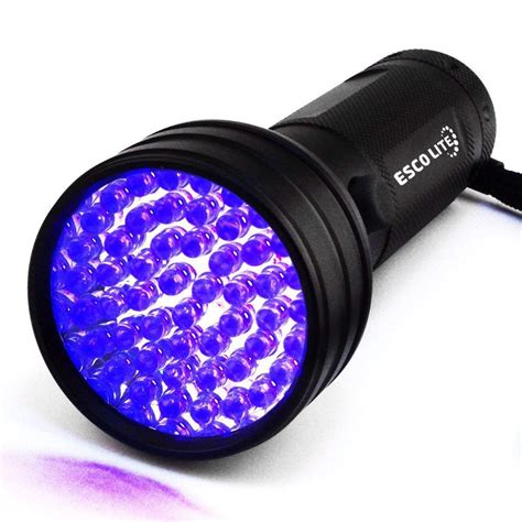 Uv Flashlight Black Light Ultraviolet Blacklight Detector Shopee