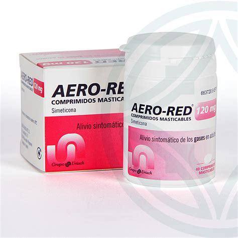 Aero Red 120 Mg 40 Comprimidos Masticables Gases Flatulencia Farmacia Jiménez