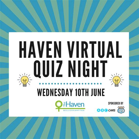 The Havens Virtual Quiz Night 10th June