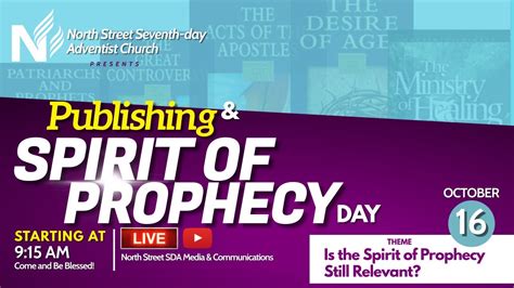 North Street Sda Church Ii Spirit Of Prophecy Emphasis And Lea