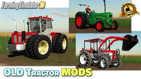 Fs19 Old Tractor Mods 2020 01 29 Review Youtube