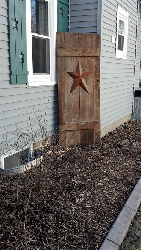 Old Barn Door Also Love The Shutters Old Barn Doors