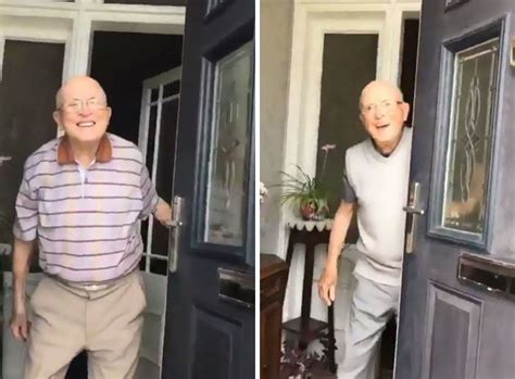 Girl Films Her Grandpas Reaction Every Time She Visits Him Success