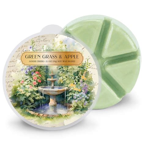 Green Grass And Apple Wax Melt Goose Creek Candle