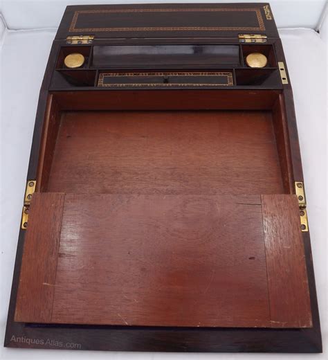 Antiques Atlas Suberb Victorian Tunbridge Ware Writing Slope Box