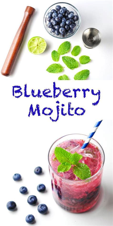 These Blueberry Mojitos Are So Simple To Make Perfect For Your Next