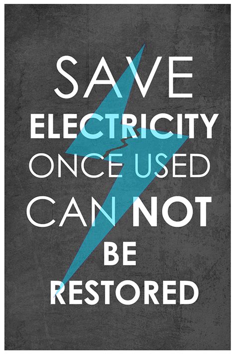 Save Electricity Save Electricity Creative Posters
