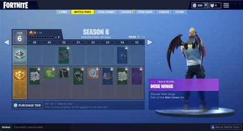 Fortnite Season 6 Battle Pass All Rewards Fortnite Insider