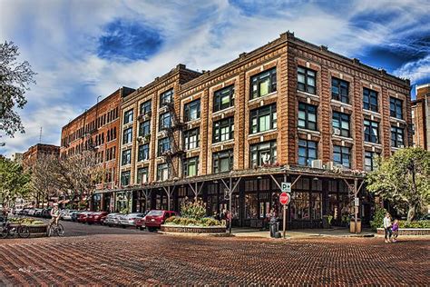 A Great Shot Of The Old Market In Downtown Omaha That Includes Many Of