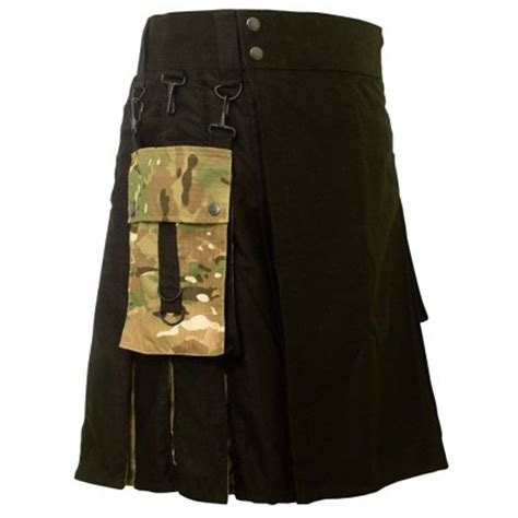 Dc Active Men Military Cotton Combo Highlander Utility Kilt Size 40