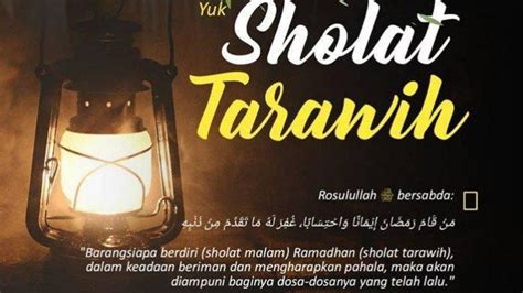 Doa Bilal Tarawih Lengkap Dengan Niat Tata Cara Sholat Tarawih