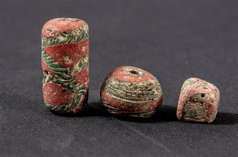 Anglo Saxon Decorative Glass Beads Uncovered During Hs2s
