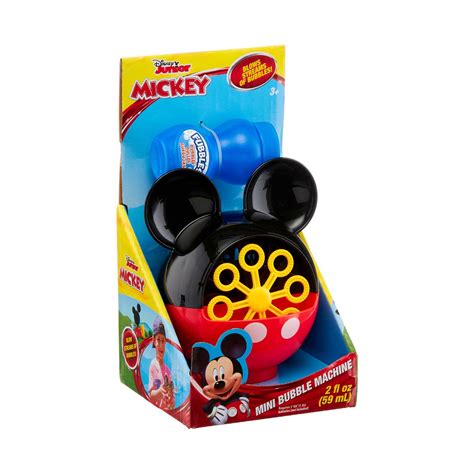 Licensed Disney Junior Mickey Mini Bubble Machine 2 Fl Oz