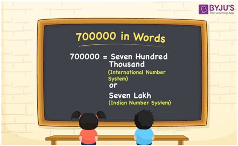 700000 In Words Spelling Of 700000 In English How To Write