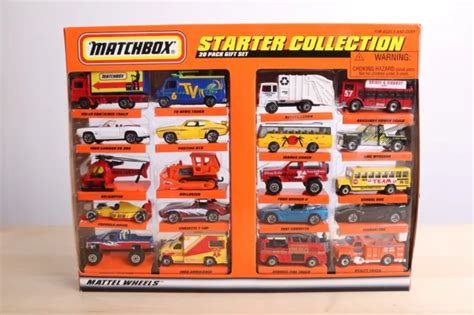 Matchbox Starter Collection 20 Pack T Set Mattel Sealed 1998 49